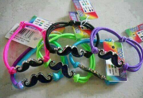 The Mustache Trend Was Crazy. XD