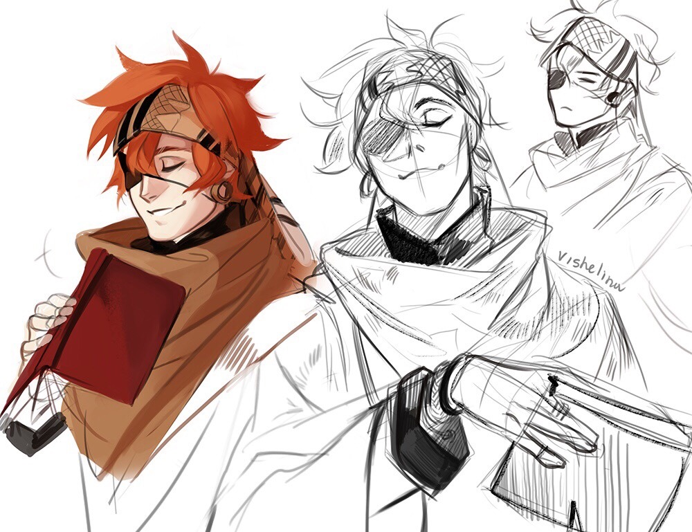 vishelina: quick sketches   ;_; 