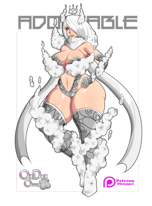 oki-doki-oppai:  My newest adoptable I designed adult photos