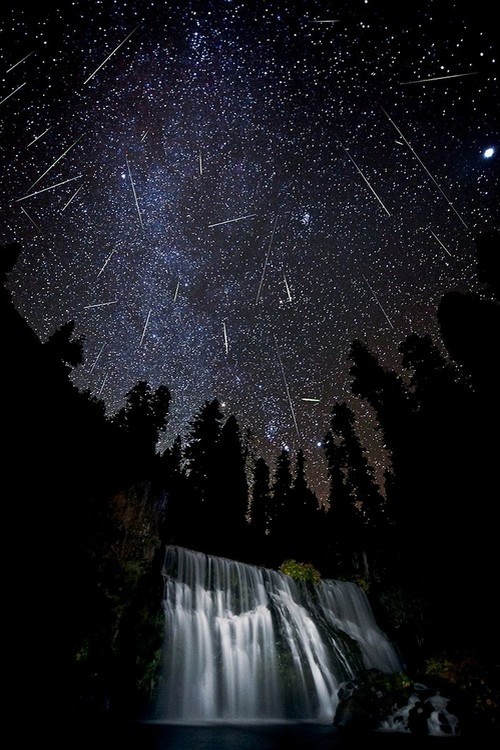 wondrousworld:Orionid Meteor Shower | California, United States by Brad Goldpaint