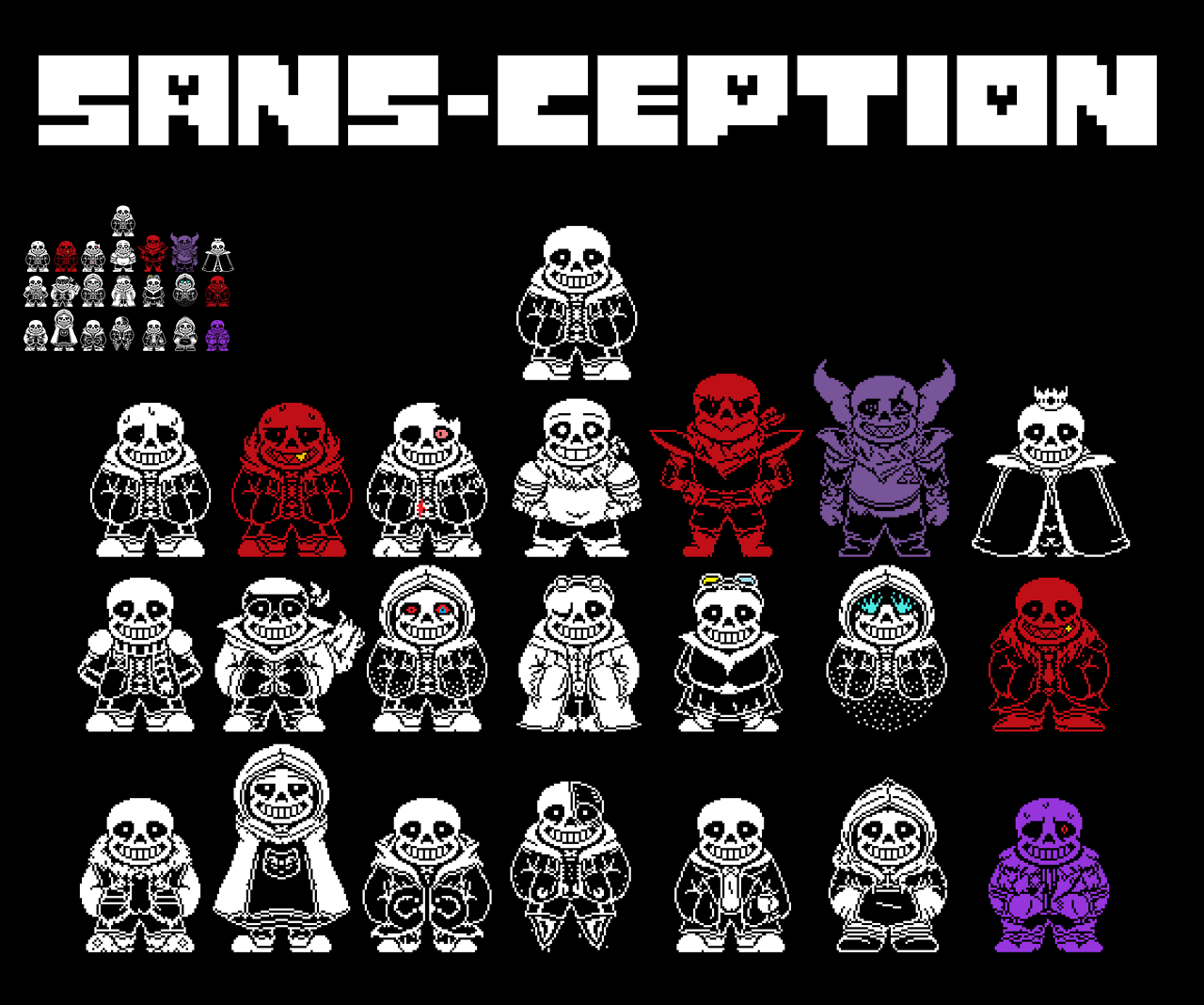 The Ink Sans sprite for my game is finally done! I hope you like it! :  r/Undertale