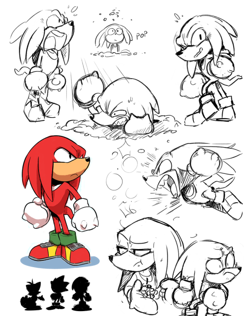 Some Sonic practice sketches