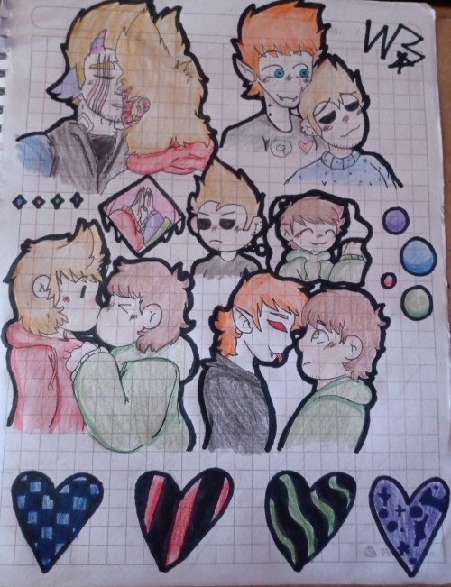 I'm Supposed To Be Making Homework Not Drawing Gay Men
