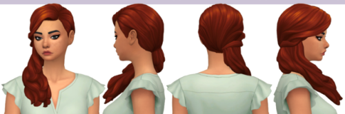 stephanine-sims:- ̗̀  Juniper Hair  ̖́-I always wanted to make something with the hair that came wit