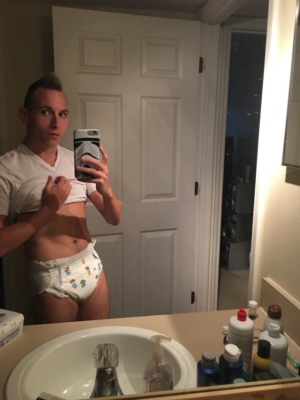 Every day in diaper