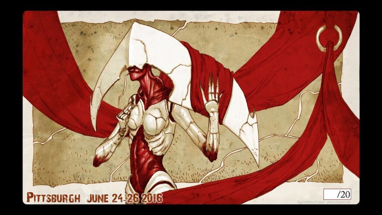 postrk:  Hey #gppitt!  Here’s the stuff I put together! exclusive playmat and Jeff