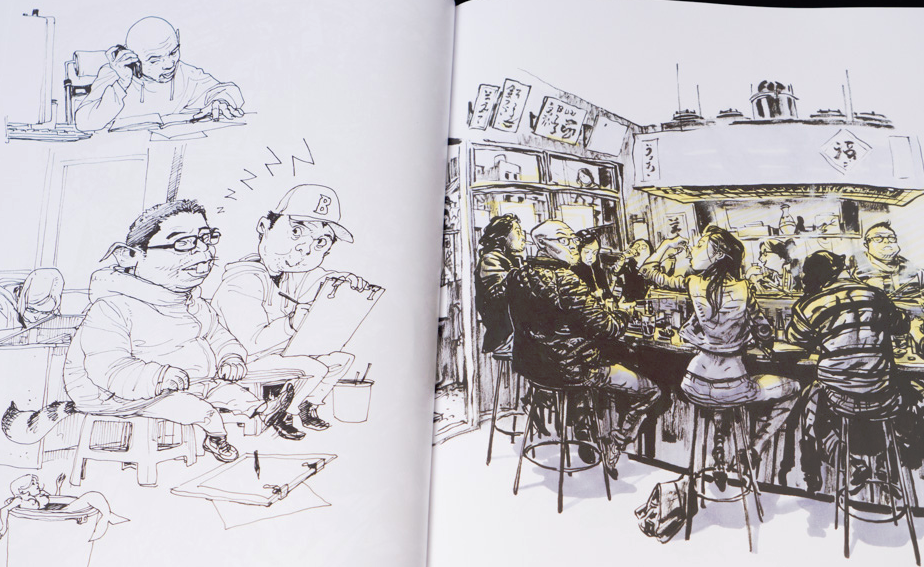 theabsolutemag:  Kim Jung Gi’s Big Cats and Gunslinger Girls  The Korean illustrator’s