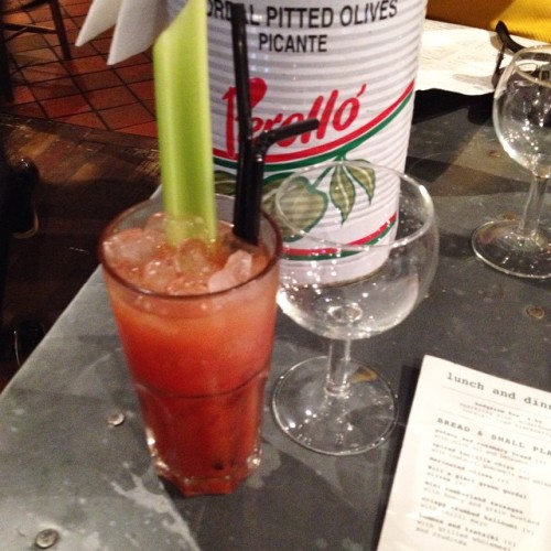 Starting with a classic Bloody Mary#bills #christmasdo #cocktail #bloodymary #yummy #delicious #secr