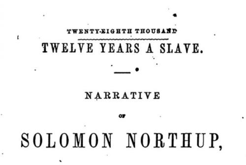 Read ‘12 Years a Slave’ Online, Free Link to scanned book Audio book