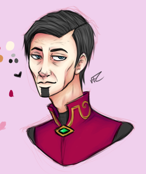 simplespookyskeleton:when you have no idea how to even color so you just wing it. QUICK PAINT WOO. &