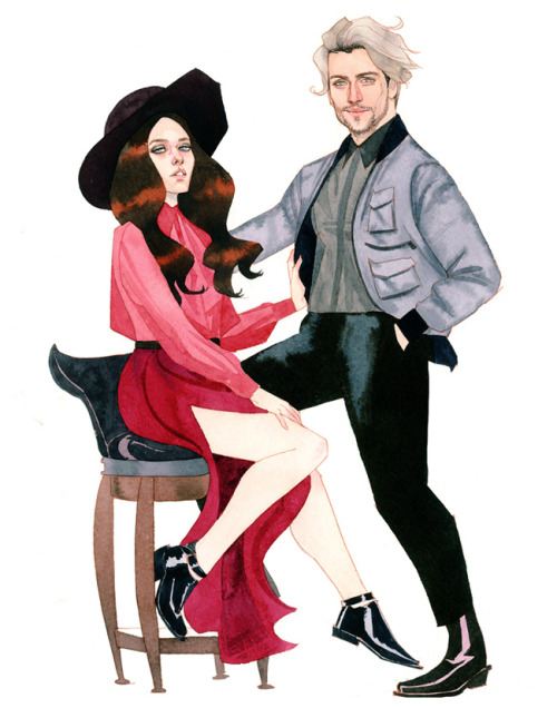 kevinwada: Wanda and Pietro Maximoff