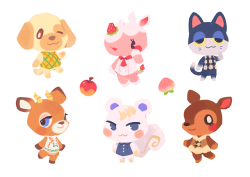 ieafy:   Animal Crossing sticker sheets are now up in my store!  (http://ieafy.bigcartel.com/  )  Thank you for your support!  ♥♥