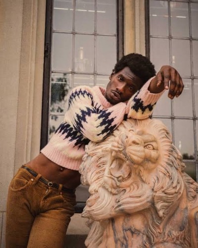 queerafricans:Ivorian-Canadian model and musician Adonis Bosso 