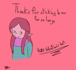 violet-kat-grove:Happy Valentine’s Day to all my awesome followers!I love all 166 of you! ^3^