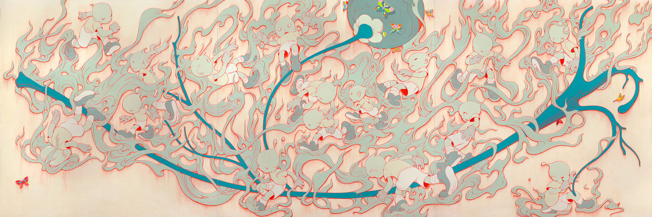 supersonicart: James Jean, Recent Work. Recent paintings from contemporary master