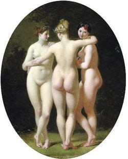 artbeautypaintings:  The three graces - Henri