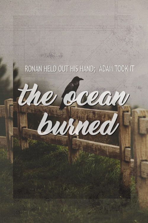 josephskavinksy: @remussloopin​ asked: pynch or sarchengsy ronan held out his hand; adam took it. ro