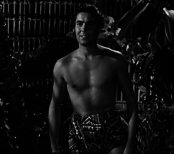 grouchosmarx:     Shirtless Tyrone Power in &ldquo;Son of Fury: The Story of