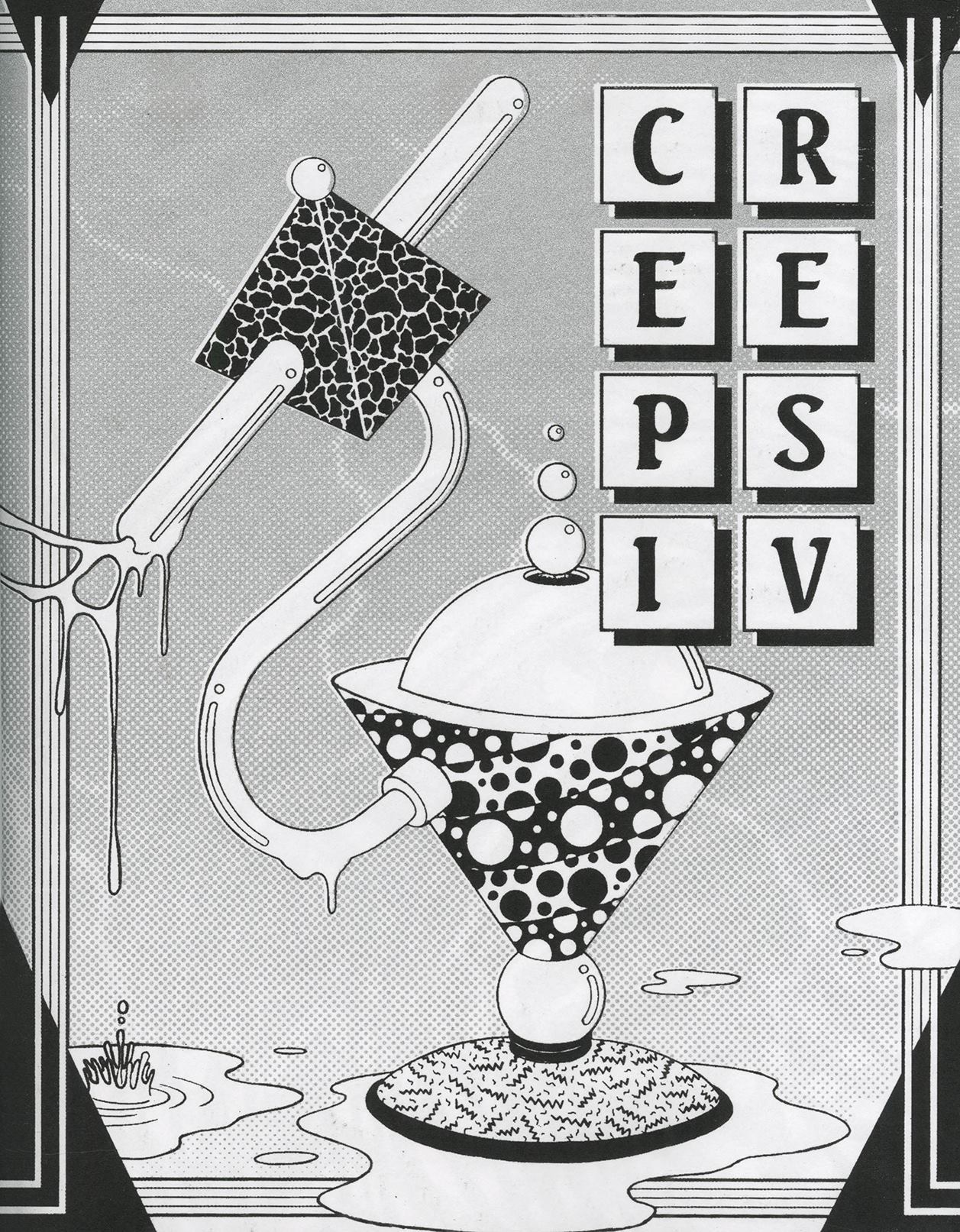 Creeps Annual’s latest publication, CREEPS IV, along w/ limited copies of our previous issues will be available at Comic Arts Brooklyn via Creeps veteran, Panayiotis Terzis! Come visit us at Table U12!