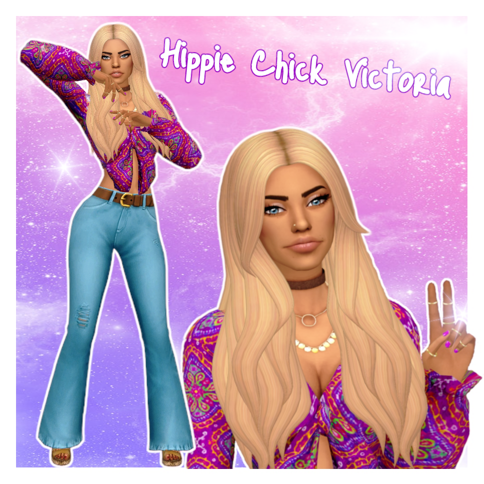 Hippie Chick Victoria Cc List Skin Details Wild Hippie Chick