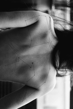Let me trace the constellations of your skin with my lips&hellip;