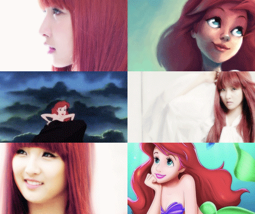 4minute As Disney Princesses; Requested By Anon