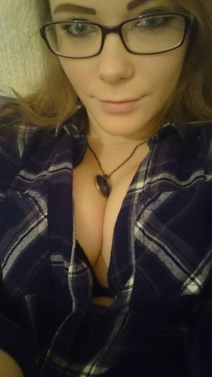 selfiesets:  Since I’ve been off for a while and got missed haha :( here I am! Socks and nipple peircings to show off. Why the hell not. Why not indeed - I’m a long-term fan of Megan by the way folks, I’m sure you can see why? Thank you for submitting!