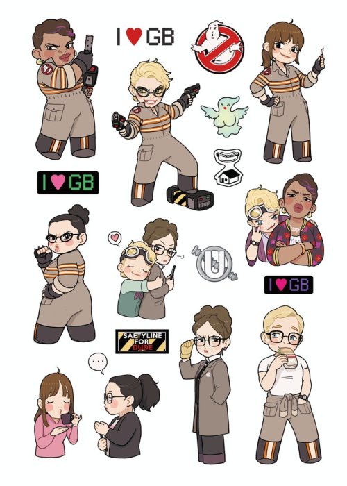 greenzara123:2016 ghost busters sticker