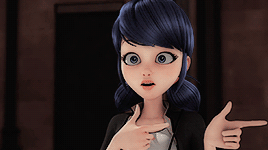 daburupurei:  Marinette Dupain-Cheng / Ladybug || random gifs 