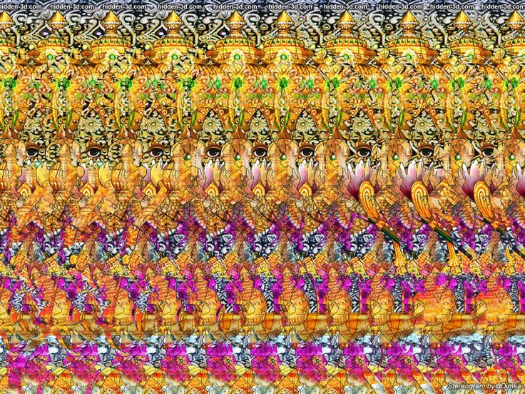 Magic Eye 3d Reblog if you can see the hidden image! 