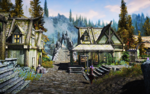 gellygames:  Skyrim | Dragon Bridge
