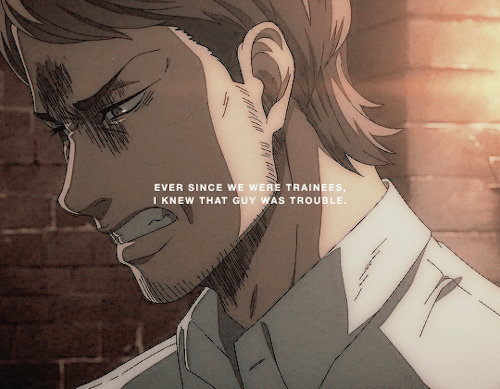 kirschetein:He pissed me off…but I don’t want to see him die yet!↳ Shingeki no Kyojin: The Final Season (Second Cour) ⟡ S4E17 #snk#jean#eren#snk spoilers#snk s4#q