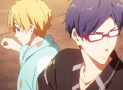 haiyse:  Nagisa and Rei at the Festival 