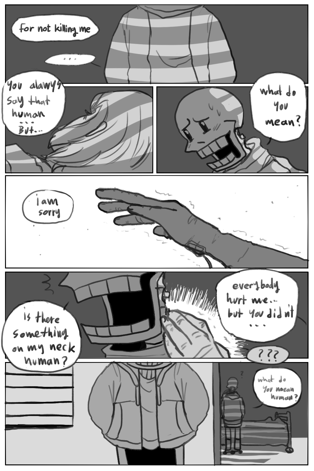 rahafwabas:papyrus is the only character that never killed the human 