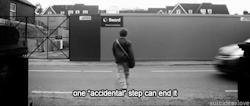 another-depressed-cutter:  trashy-slut:  I was walking along the main road earlier, I was so tempted to just “accidentally” trip up in front of a car  been looking at this gif for the past 20minutes