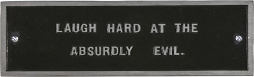 torianu:The Plaque SeriesThe concept art of Jenny Holzer.