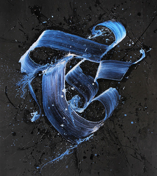 karenhurley:  Calligraffiti by Niels Shoe Meulman Via 