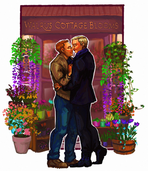 No one expects love.But sometimes, it’s right across Sullivan Street, at Walrus Cottage Blooms.art f