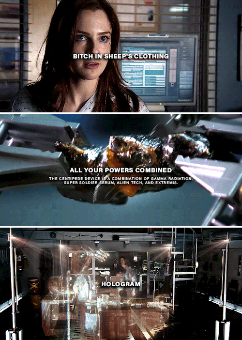 marvelsaos:TV tropes from each episode of Marvel’s Agents of S.H.I.E.L.D. (2013-2020)→ 1x01 Pilot
