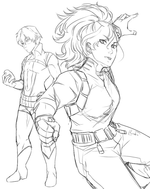 rainabic:  requested by princeasimdiya12 to draw Momo so I took some artistic liberty and drew Shoto and Momo together with switched abilites…..Also I wanted to see Shoto in Momo’s uniform. I was really proud of Momo’s fist looking right too.I