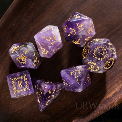 sosuperawesome:Dice Sets URWizards on EtsySee our #Etsy or #Dice tags