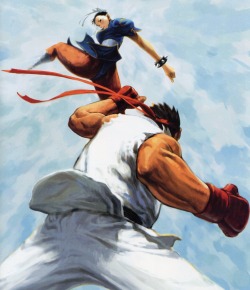 caterpie:  Street Fighter artwork from Capcom Design Works artbook (2001)  