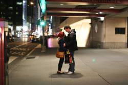 humansofnewyork:  Dear Brandon, My boyfriend had given me a copy of your book as a gift for our sixth anniversary today. Curiously perplexed by his uncharacteristic gesture, I observed the pages to come across a photo of us, standing on 42nd street, exact