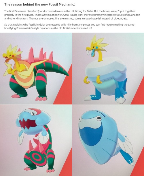 Mitchel - For those who were wondering why the Galar Fossil...