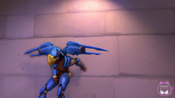 miawsfm:  (Animation) Pharah rocket toyLike the saying goes: Make love not war.Blah blah: Alright so, I got delayed because of stuff with the model and all (obviously didn’t pay attention before recording it). I worked the light effects in a way I didn’t