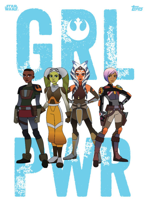 gffa:Forces of Destiny - Illustrated Posters | via Topps