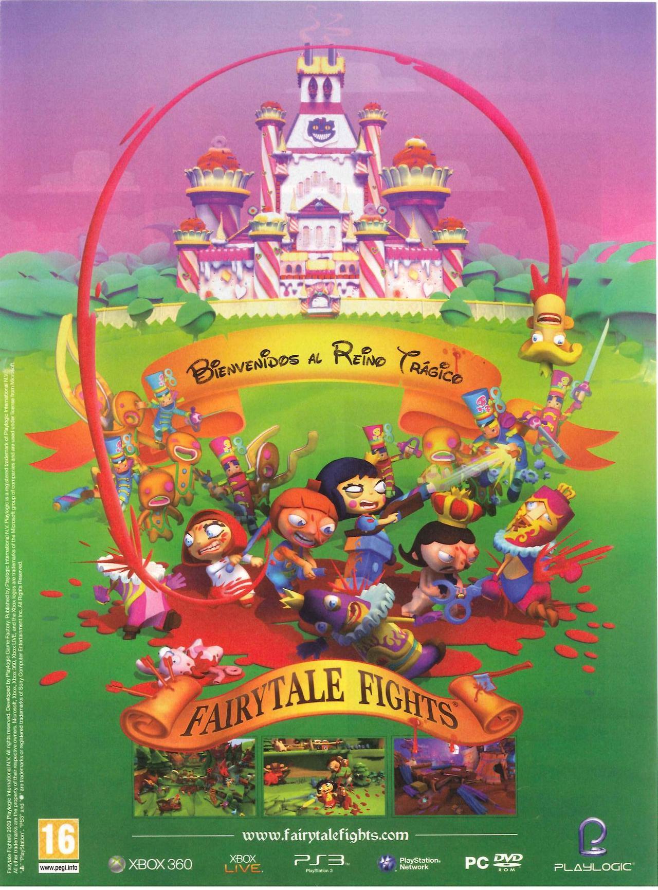 ‘Fairytale Fights’{*GORE*} [PC / PS3 / X360] [SPAIN] [MAGAZINE] [2009]
• Official PlayStation Magazine (ES), November 2009 (#106)
• Scanned by Sketch the Cow, via The Internet Archive