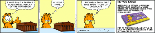 February 2, 2013 — see Garfield Fat Cat 3-Pack #13