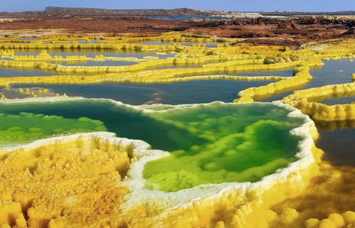 nubbsgalore: the alien like landscape of the ethiopian dallol hydrothermal field - a vast area of up