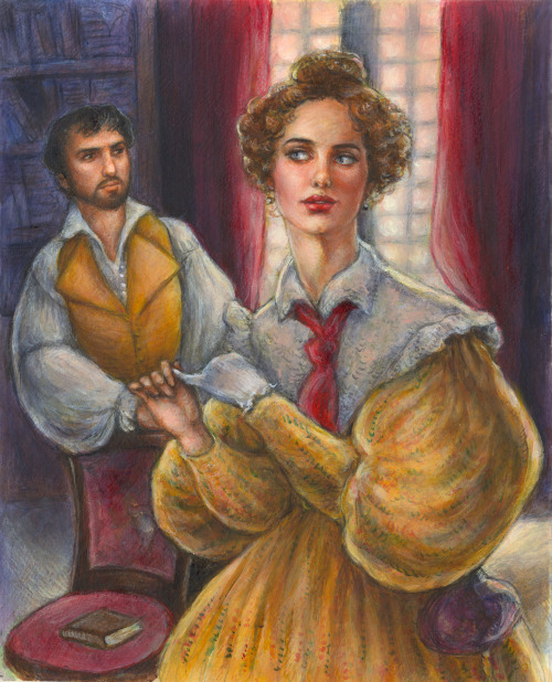 My frontispiece for Jackie Barbosa&rsquo;s NEW historical romance, A BIT OF ROUGH, which is out July